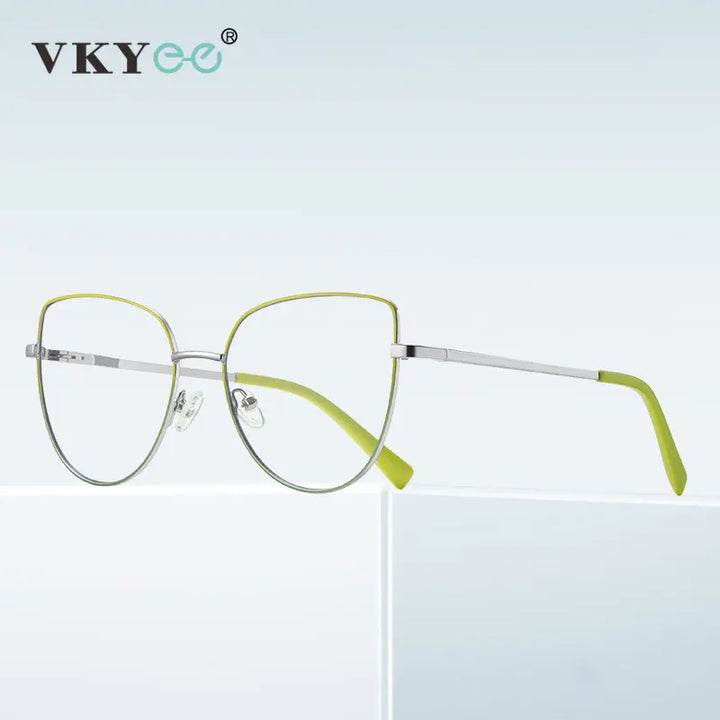 Vicky Unisex Full Rim Large Cat Eye Tr 90 Titanium Reading Glasses 3081 Reading Glasses Vicky