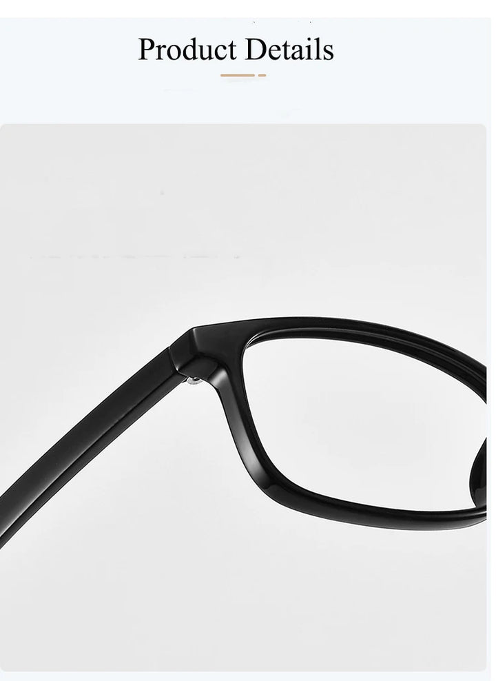 Bclear Unisex Small Full Rim Rectangle Plastic Eyeglasses 1058 Full Rim Bclear