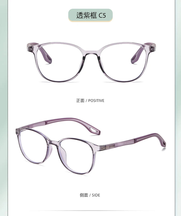 Reven Jate Unisex Full Rim Square Plastic Eyeglasses 81309 Full Rim Reven Jate   
