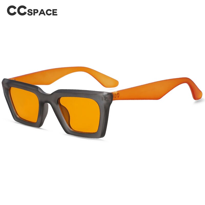 CCspace Unisex Full Rim Square Cat Eye Tr 90 Eyeglasses 55871 Full Rim CCspace