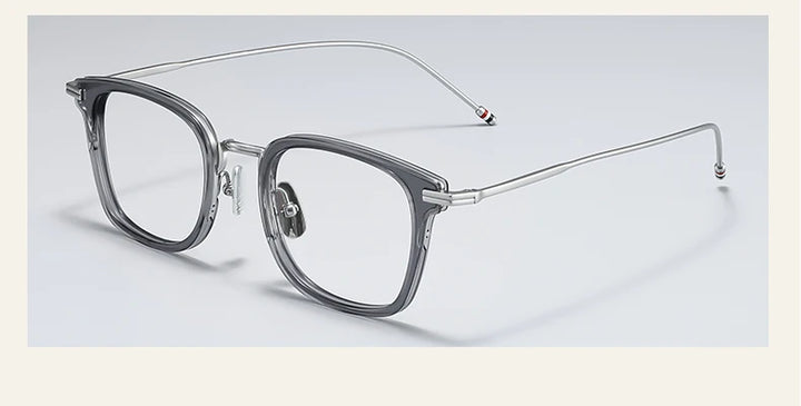 Black Mask Unisex Full Rim Square Alloy Eyeglasses Bmt905 Full Rim Black Mask