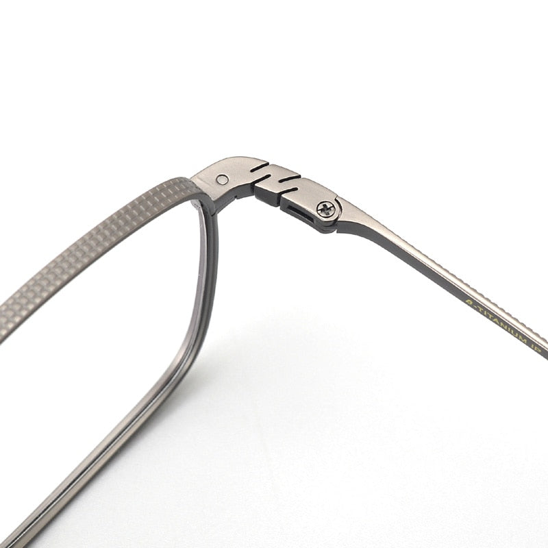 Muzz Unisex Full Rim Square Titanium Acetate Sunglasses Sunglasses Muzz