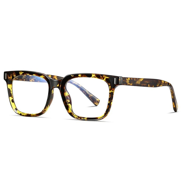 Vicky Unisex Full Rim Square Stainless Steel Acetate Reading Glasses 2091 Reading Glasses Vicky PFD2091-C3 0