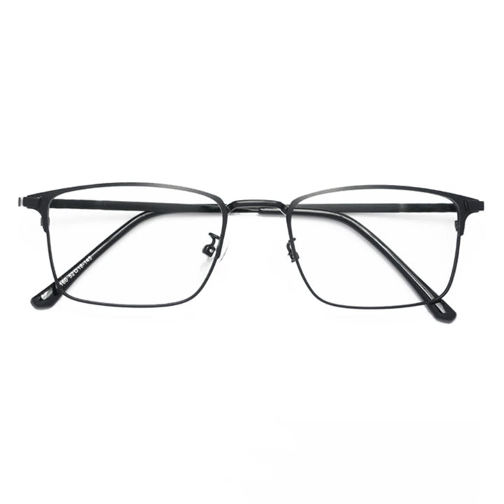 Kocolior Unisex Full Rim Square Alloy Reading Glasses 3160 Reading Glasses Kocolior Black 0 