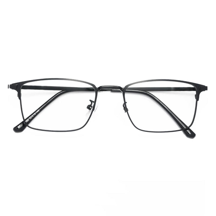 Kocolior Unisex Full Rim Square Alloy Reading Glasses 3160 Reading Glasses Kocolior Black 0