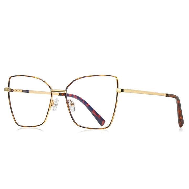 Vicky Unisex Full Rim Butterfly Tr 90 Titanium Reading Glasses 3086 Reading Glasses Vicky PFD3086-C2 Prescription custom