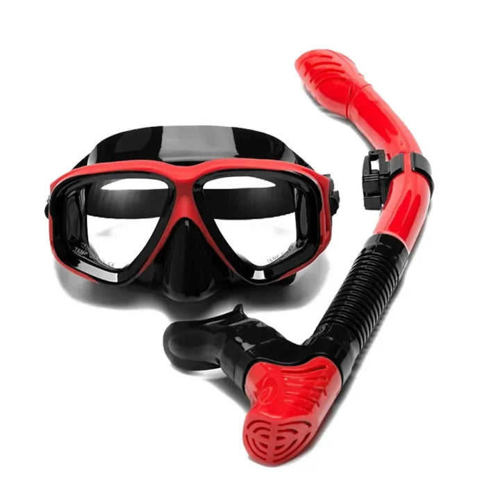 Aleefa Unisex Goggle Plastic Resin Lens Pc Silicone Swim Mask 64306