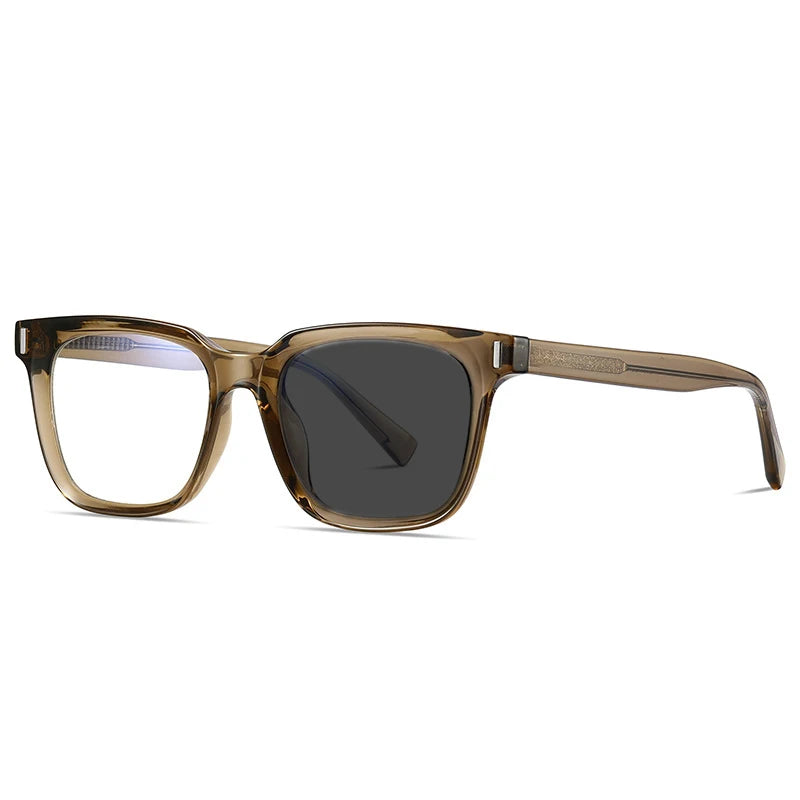 Kocolior Unisex Full Rim Square Acetate Hyperopic Reading Glasses 2091 Reading Glasses Kocolior