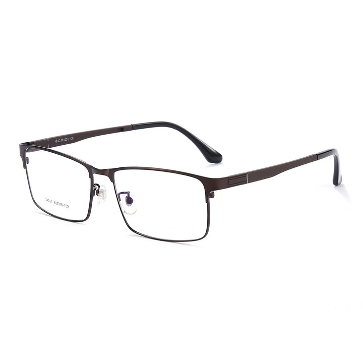 Xbora Unisex Full Rim Square Alloy Eyeglasses 34257