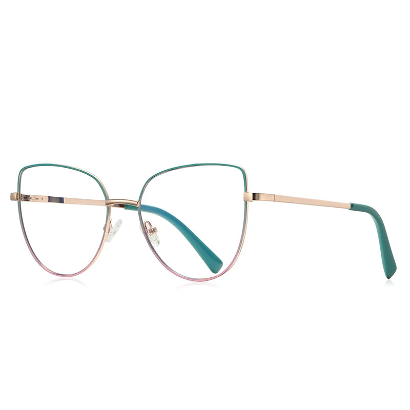 Vicky Unisex Full Rim Large Cat Eye Tr 90 Titanium Reading Glasses 3081 Reading Glasses Vicky