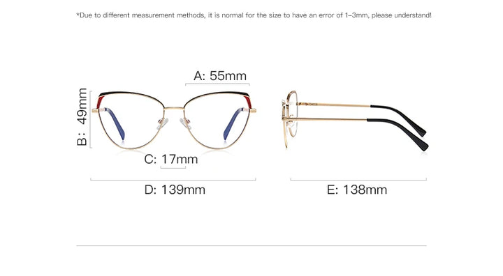 Vicky Unisex Full Rim Square Stainless Steel Reading Glasses 3105 Reading Glasses Vicky