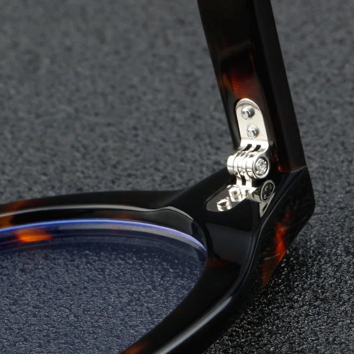 CCspace Unisex Full Rim Square Acetate Eyeglasses 57413 Full Rim CCspace