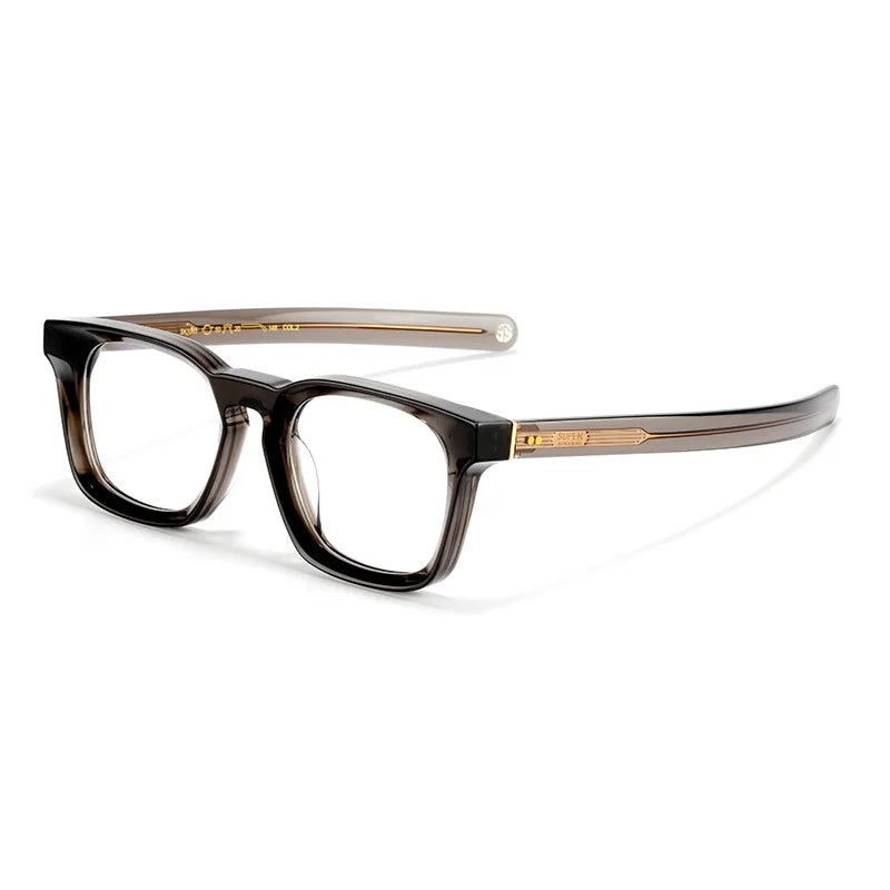 Nobler Unisex Full Rim Square Acetate Eyeglasses 841053 Full Rim Nobler C2