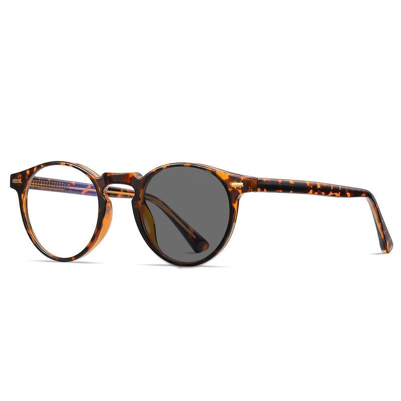 Kocolior Unisex Full Rim Round Tr 90 Acetate Hyperopic Reading Glasses 2083 Reading Glasses Kocolior