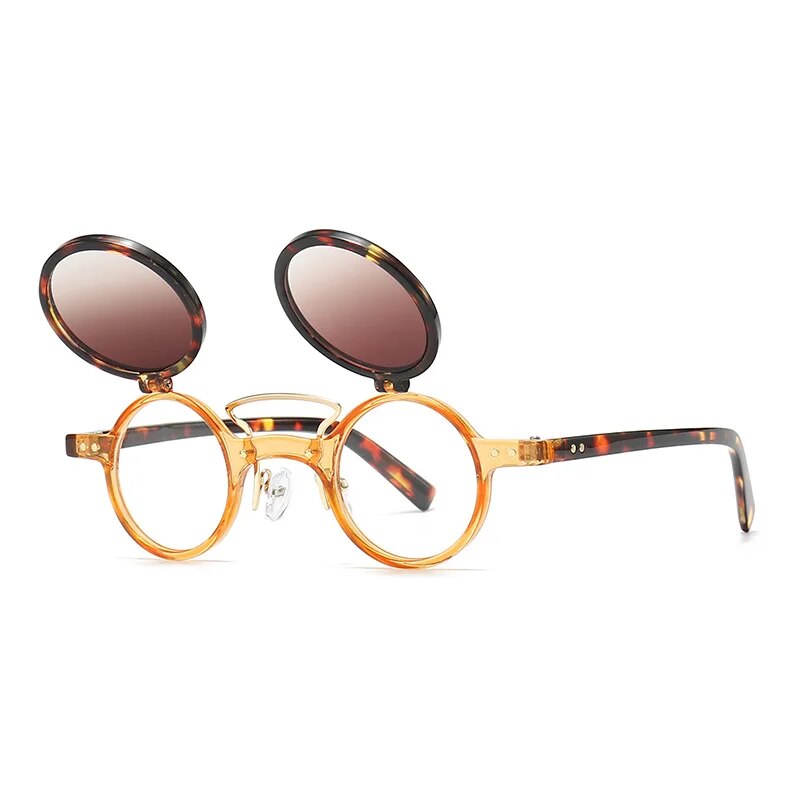 CCspace Unisex Full Rim Small Round Tr 90 Reading Glasses R57037 Reading Glasses CCspace