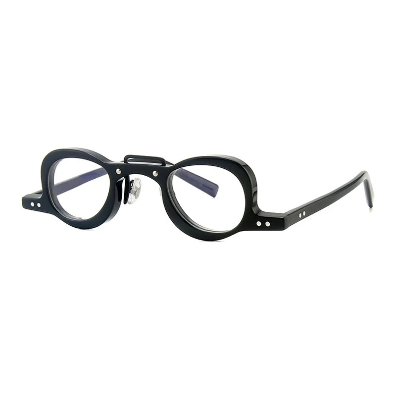 Gatenac Women's Full Rim Oval Double Bridge Acetate Eyeglasses G56064