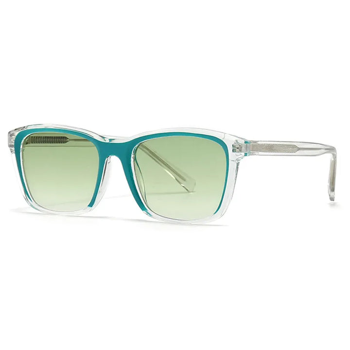 CCspace Unisex Full Rim Square Plastic Eyeglasses 56841 Full Rim CCspace