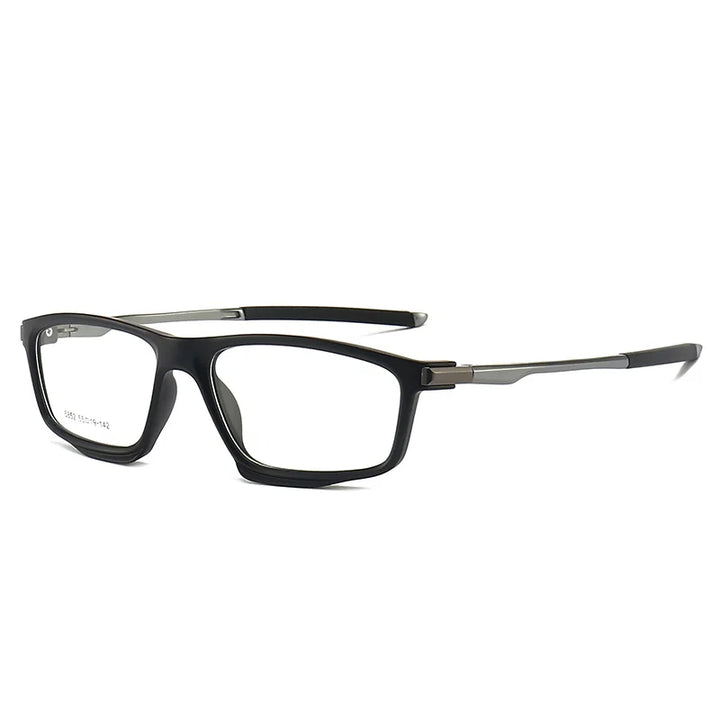 Xbora Unisex Full Rim Square Tr 90 Aluminum Sport Eyeglasses 45852