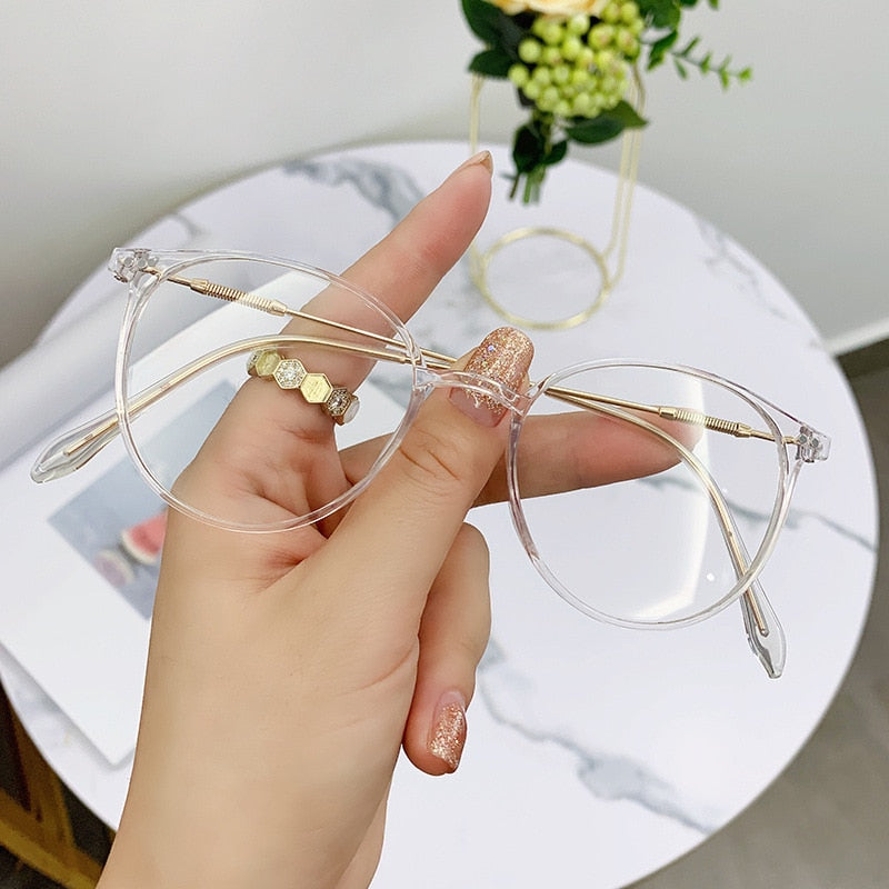 CCspace Unisex Full Rim Square Tr 90 Alloy Reading Glasses 56225 Reading Glasses CCspace Clear 0