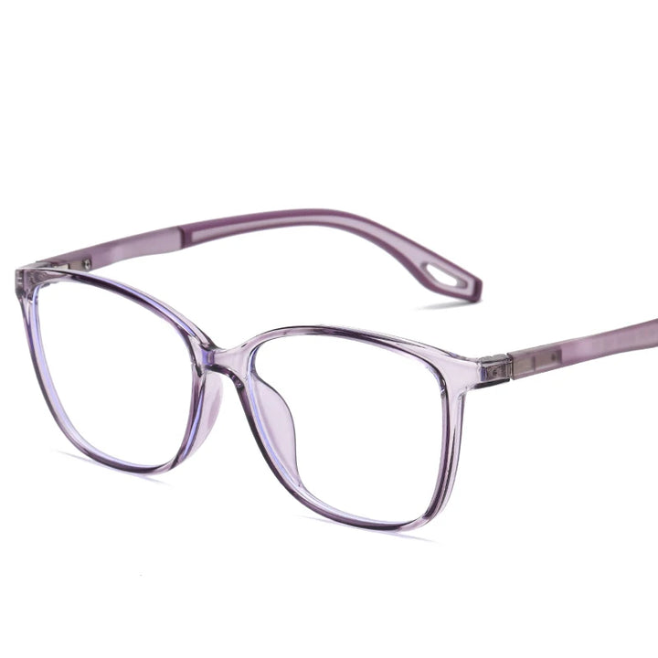 Reven Jate  Unisex Full Rim Square Plastic Eyeglasses 81312 Full Rim Reven Jate C5