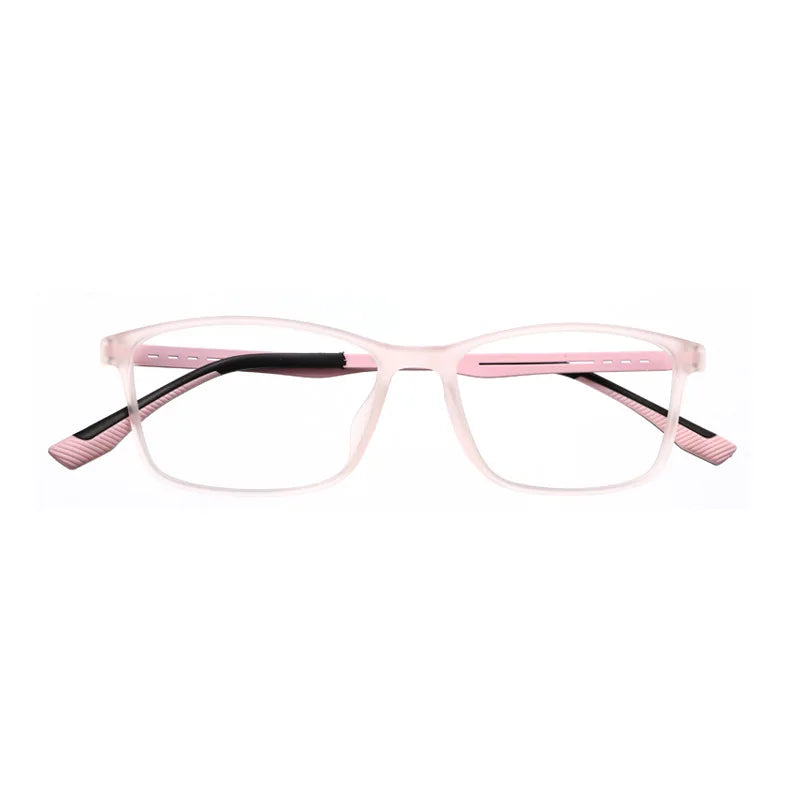 Xbora Unisex Full Rim Square Tr 90 Titanium Eyeglasses 2010