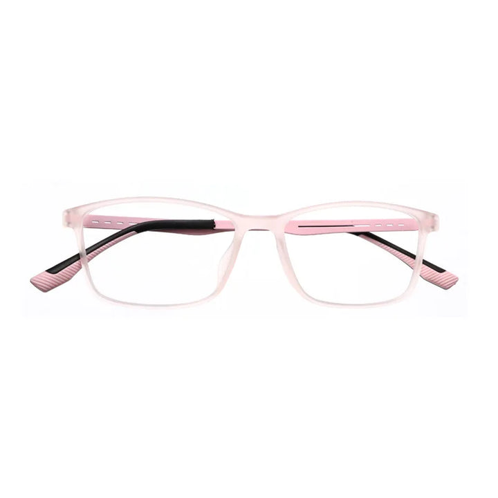 Xbora Unisex Full Rim Square Tr 90 Titanium Eyeglasses 2010
