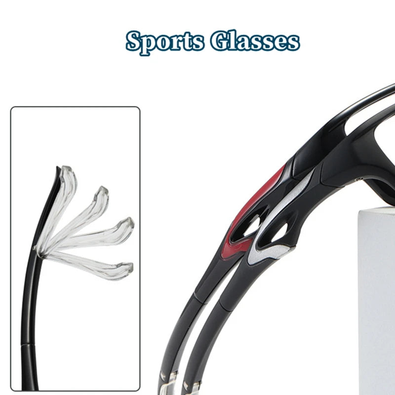 Kocolior Unisex Full Rim Rectangle Tr 90 Sport Eyeglasses 81278 Full Rim Kocolior