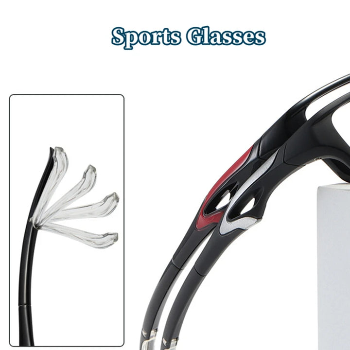Kocolior Unisex Full Rim Rectangle Tr 90 Sport Eyeglasses 81278 Full Rim Kocolior