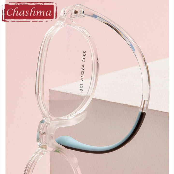 Chashma Unisex Children's Full Rim Round Tr 90 Titanium Eyeglasses 2602 Full Rim Chashma
