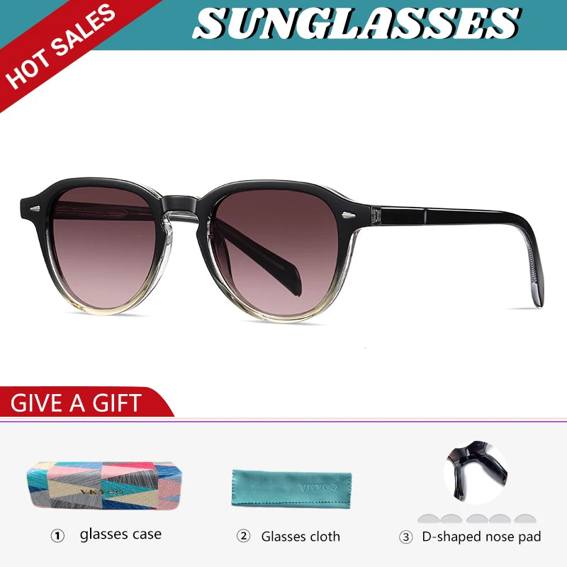 Vicky Unisex Full Rim Square Acetate Myopic Reading Glasses 31101 Reading Glasses Vicky -2.50 S31101-sunglasses-C4