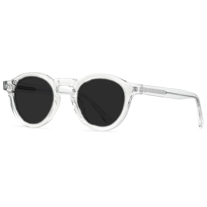 Kocolior Unisex Full Rim Small Round Acetate Eyeglasses Xk2090 Full Rim Kocolior Sunglasses T