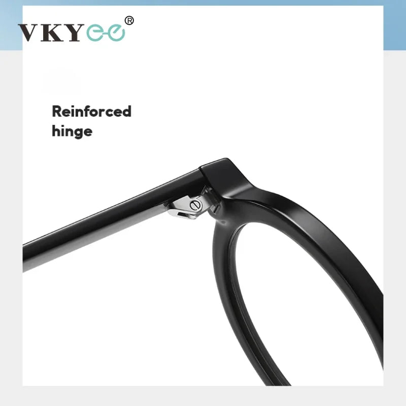 Vicky Unisex Full Rim Small Round Tr 90 Titanium Reading Glasses 2092 Reading Glasses Vicky