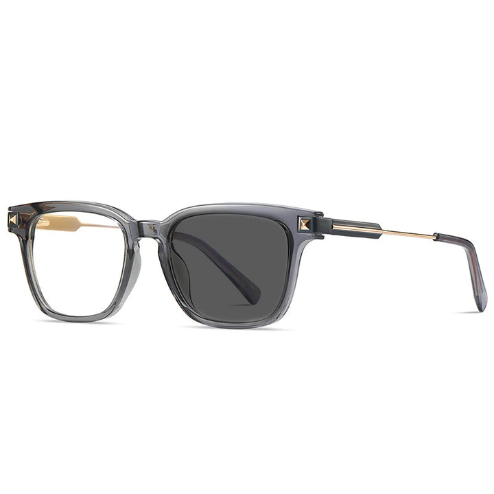 Kocolior Unisex Full Rim Square Tr 90 Alloy Hyperopic Reading Glasses 2068 Reading Glasses Kocolior