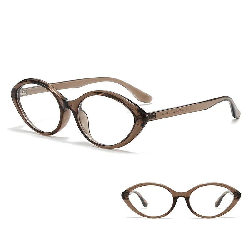 Gmei Women's Full Rim Oval Tr 90 Alloy Eyeglasses 51302