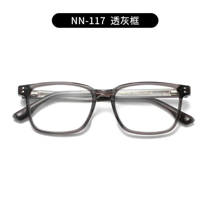 Nobler Unisex Full Rim Square Acetate Eyeglasses 74117 Full Rim Nobler C6