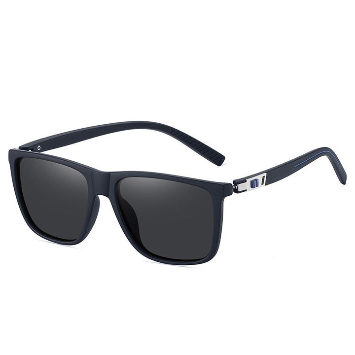 Yimaruili Men-s Full Rim Square Tr 90 Polarized Sunglasses Sunglasses Yimaruili Sunglasses Blue Gray C4 Other