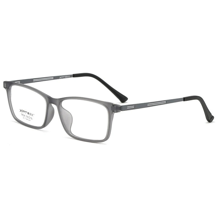 Xbora Unisex Full Rim Square Tr 90 Titanium Eyeglasses 79824