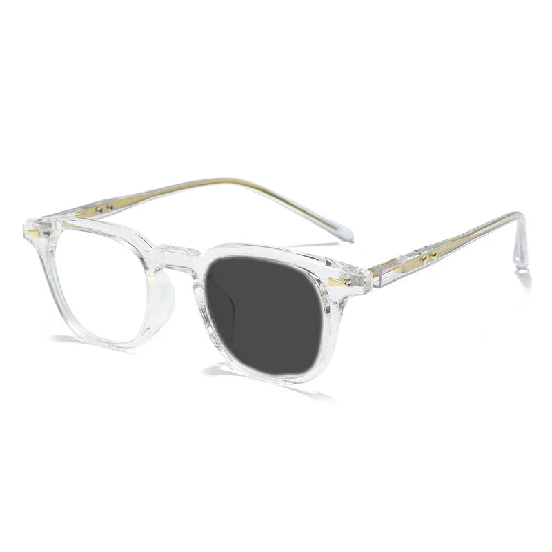 Kocolior Unisex Full Rim Square Acetate Eyeglasses L7156 Full Rim Kocolior Photochromic T
