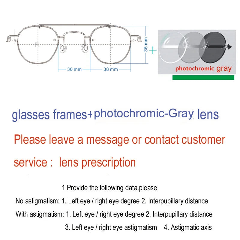 Yujo Unisex Full Rim Round Double Bridge Screwless Steel Eyeglasses 3838 Full Rim Yujo C5 CHINA