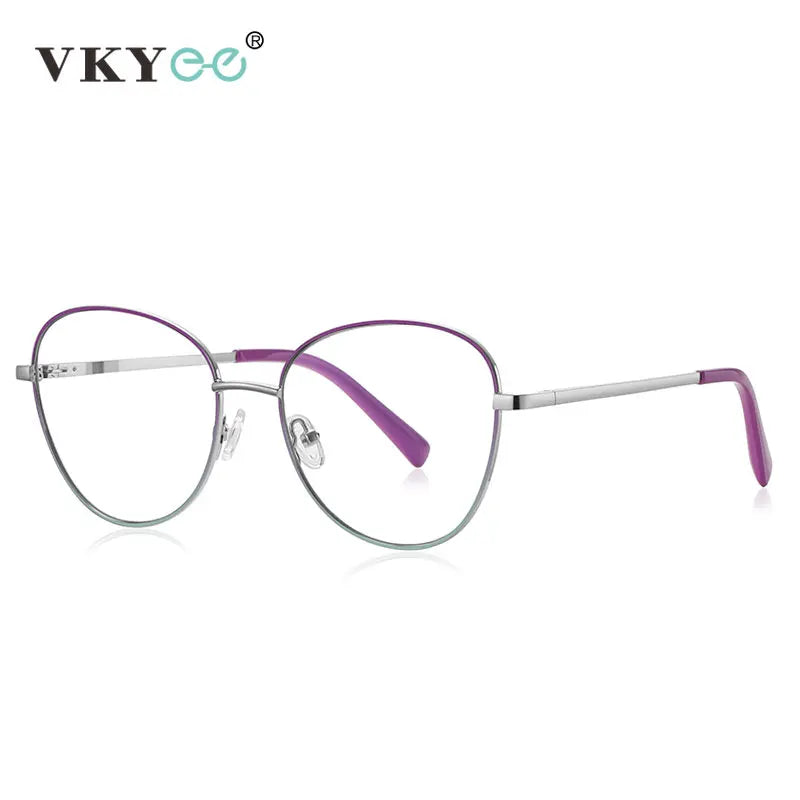Vicky Unisex Full Rim Oval Stainless Steel Reading Glasses 3091 Reading Glasses Vicky