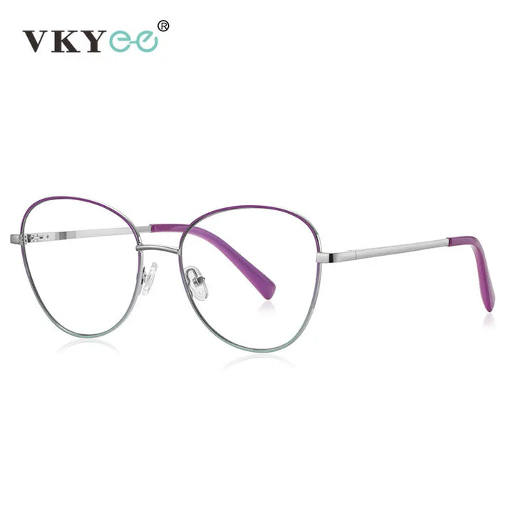 Vicky Unisex Full Rim Oval Stainless Steel Reading Glasses 3091 Reading Glasses Vicky