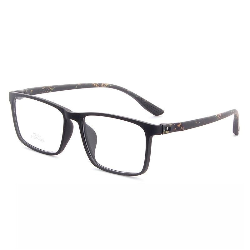 Yimaruili Unisex Full Rim Square Tr 90 Screwless Eyeglasses 20-32-33-34 Full Rim Yimaruili Eyeglasses 2034 C4