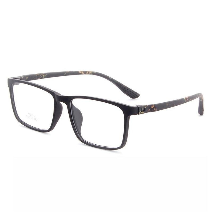 Yimaruili Unisex Full Rim Square Tr 90 Screwless Eyeglasses 20-32-33-34 Full Rim Yimaruili Eyeglasses 2034 C4  
