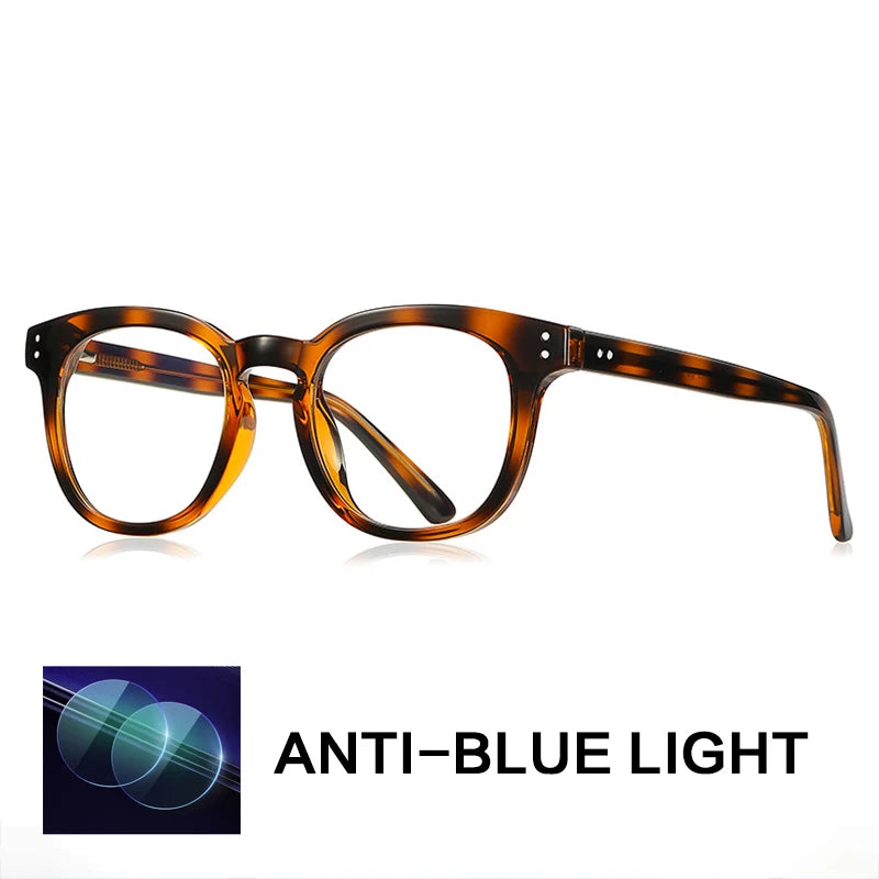 Gatenac Unisex Full Rim Square Tr 90 Titanium Reading Glasses Gxyj2125