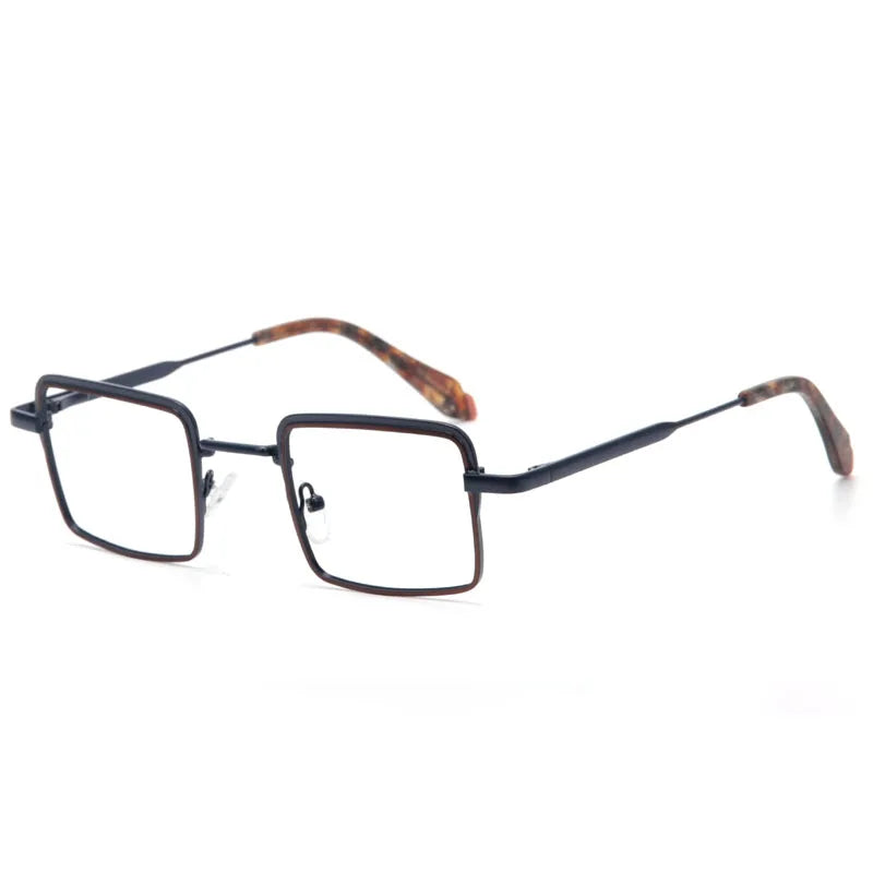 Aror Unisex Full Rim Square Alloy Eyeglasses 87814
