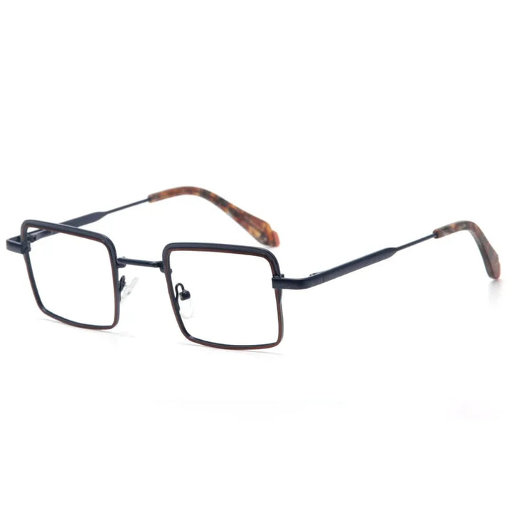 Aror Unisex Full Rim Square Alloy Eyeglasses 87814