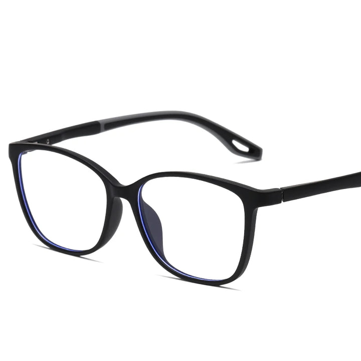 Reven Jate  Unisex Full Rim Square Plastic Eyeglasses 81312 Full Rim Reven Jate C2