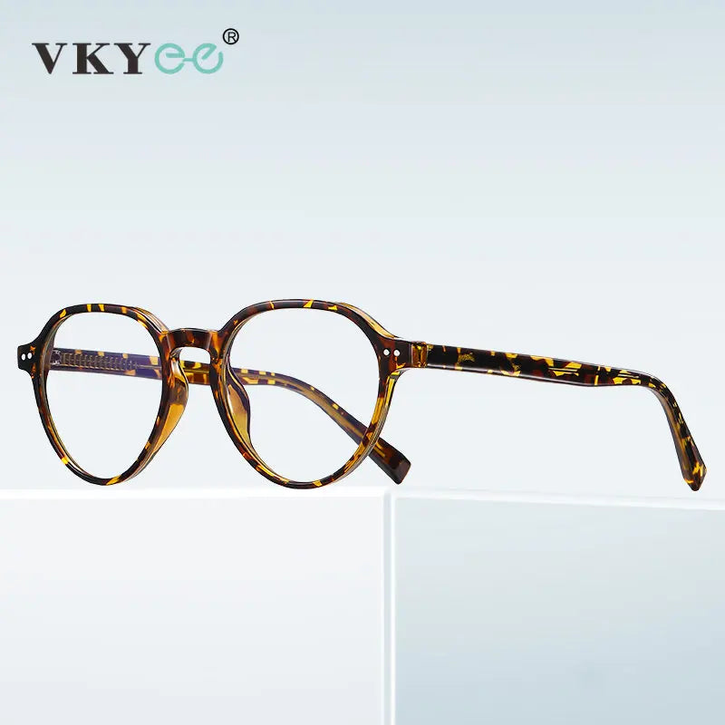 Vicky Unisex Full Rim Round Tr 90 Alloy Reading Glasses 2094 Reading Glasses Vicky