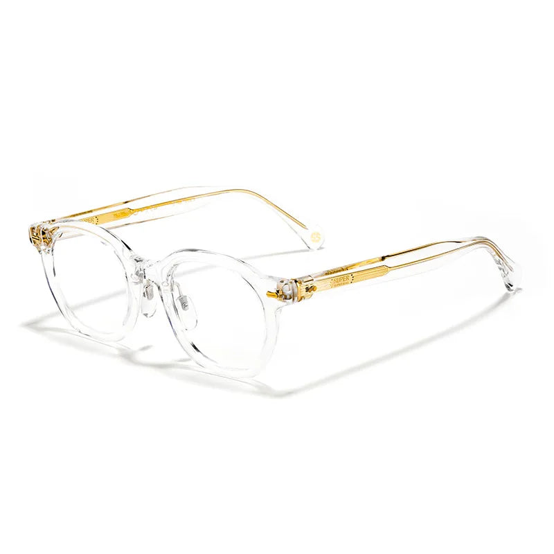 Nobler Unisex Full Rim Oval Square Acetate Eyeglasses 841058 Full Rim Nobler C2