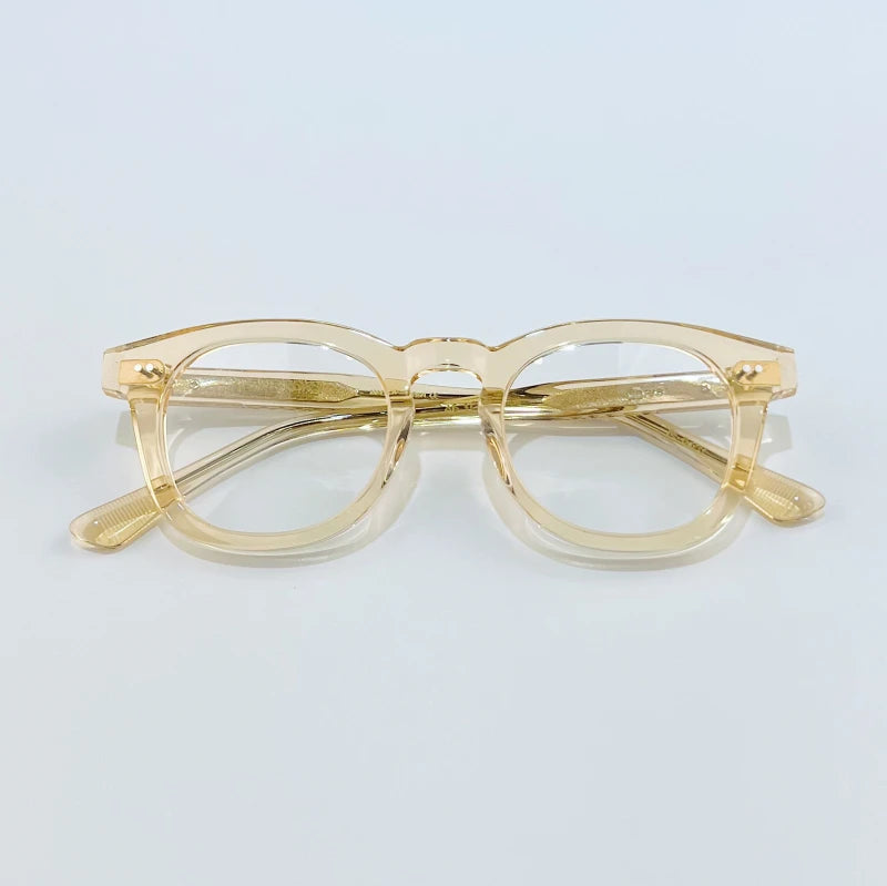 Black Mask Unisex Full Rim Oval Acetate Eyeglasses Bm031 Full Rim Black Mask